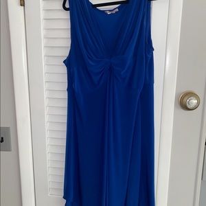 Royal blue plus size dress 3x